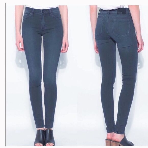 NEUW ZIP ANKLE VINTAGE REVISION SKINNY HIGH WAISTED JEANS SIZE 29/11L - Picture 1 of 10
